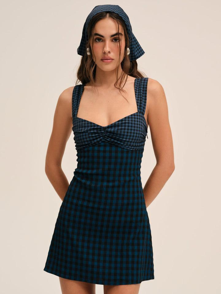 Blue River Mini Dress — Blue Product Image