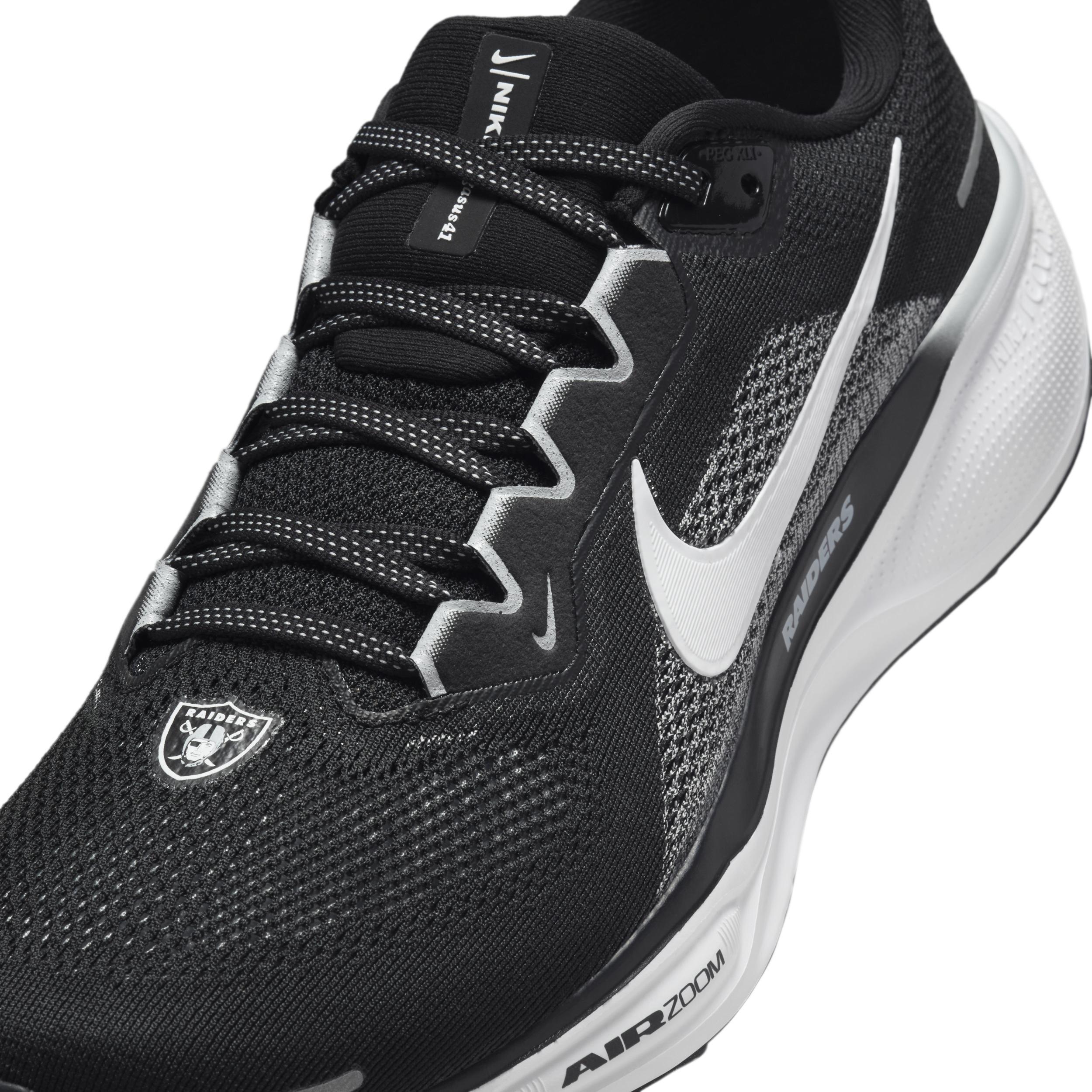 Nike Men's Pegasus 41 NFL Las Vegas Raiders Road Running Shoes Product Image