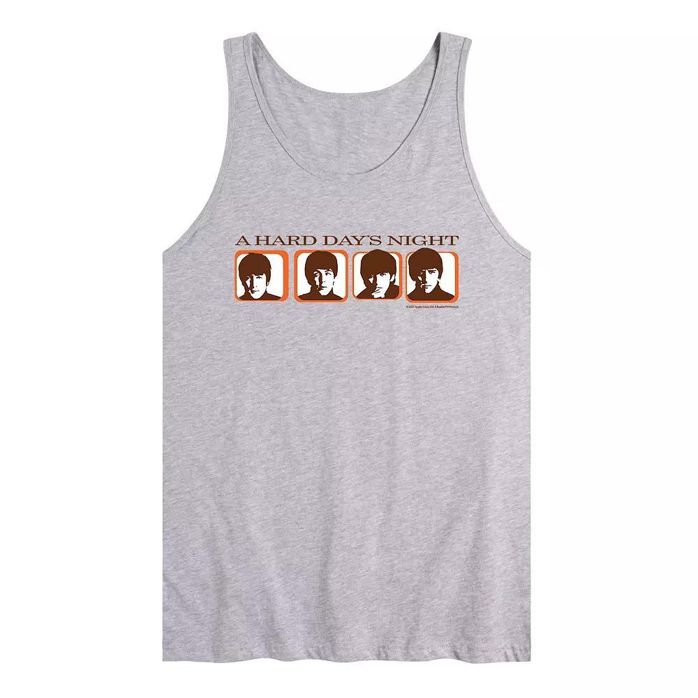 Mens The Beatles Hard Days Night Tank Product Image