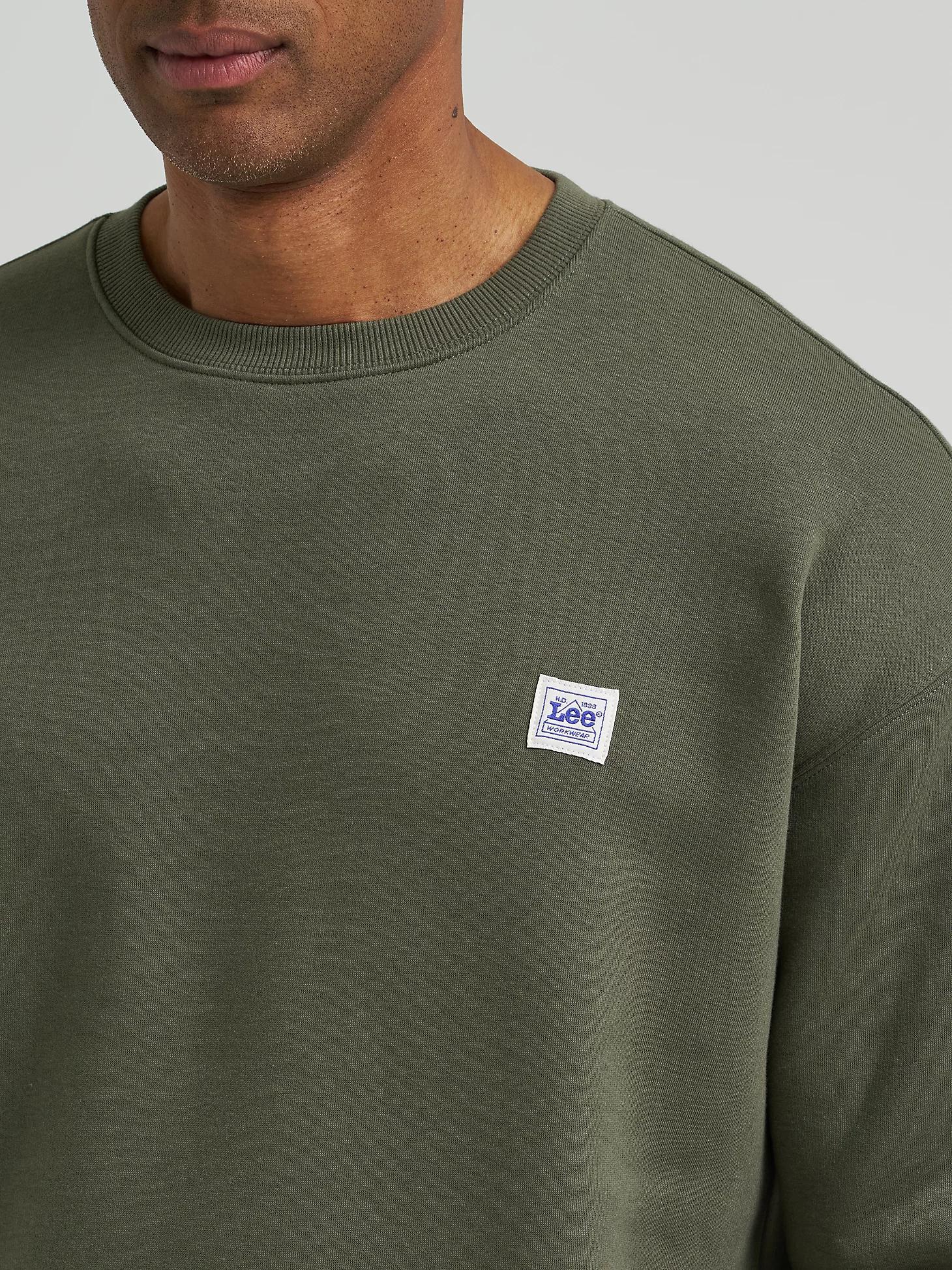 Men's Relaxed Fit Essential Workwear Sweatshirt | Men's Tops & Tees | Lee® Product Image