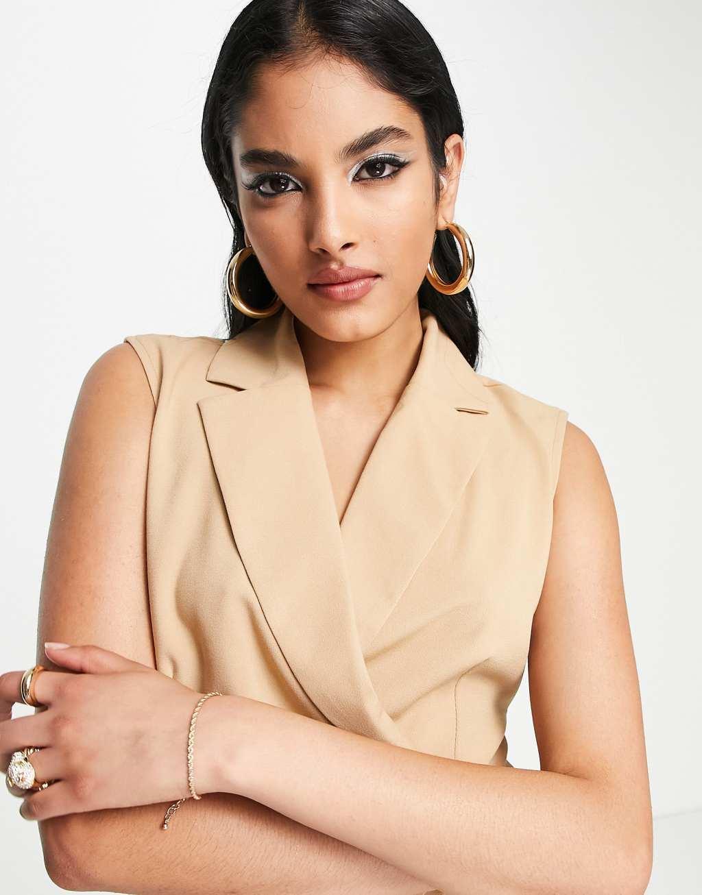 Closet London tailored mini dress Product Image