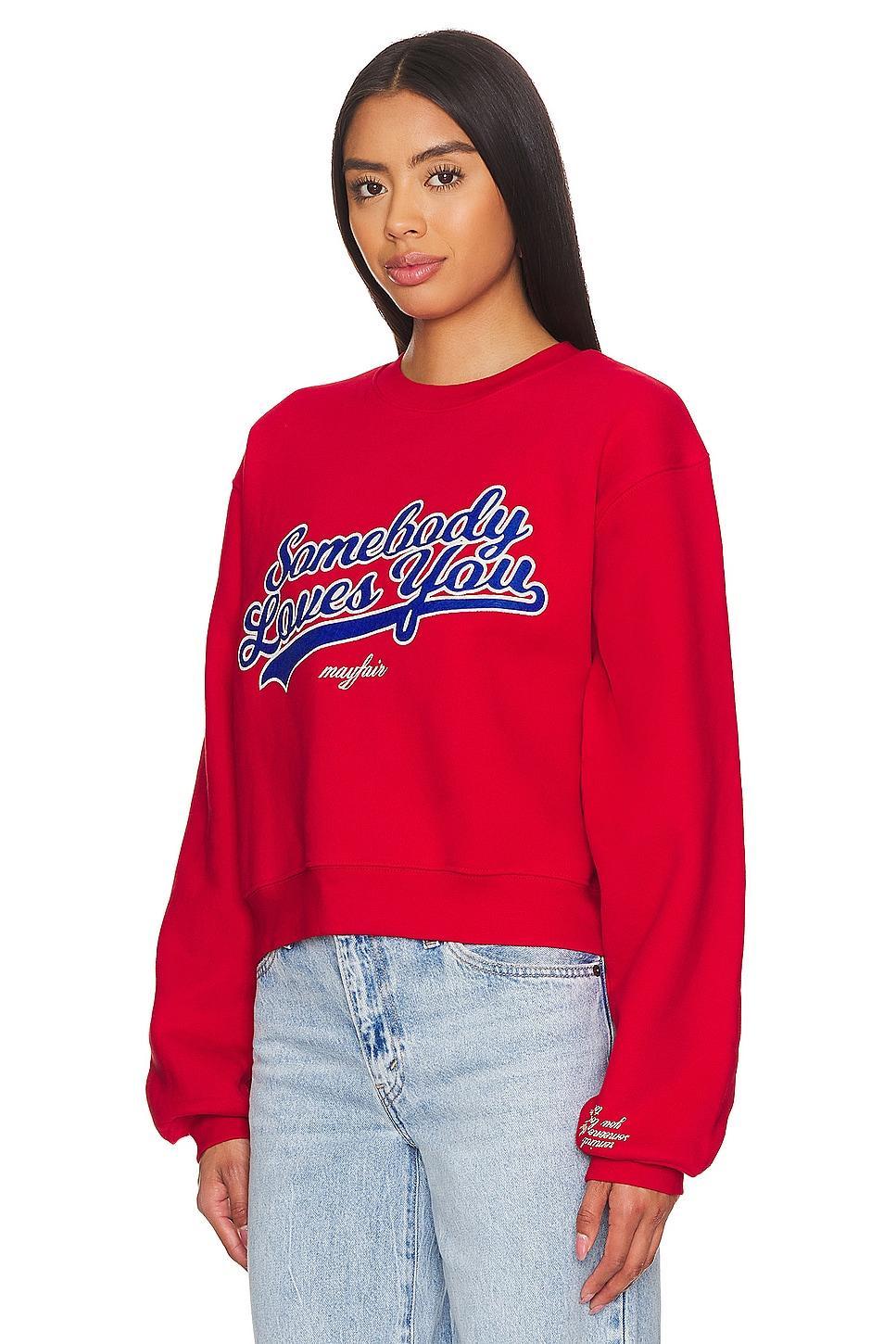 Somebody Loves You Sweatshirt The Mayfair Group Product Image