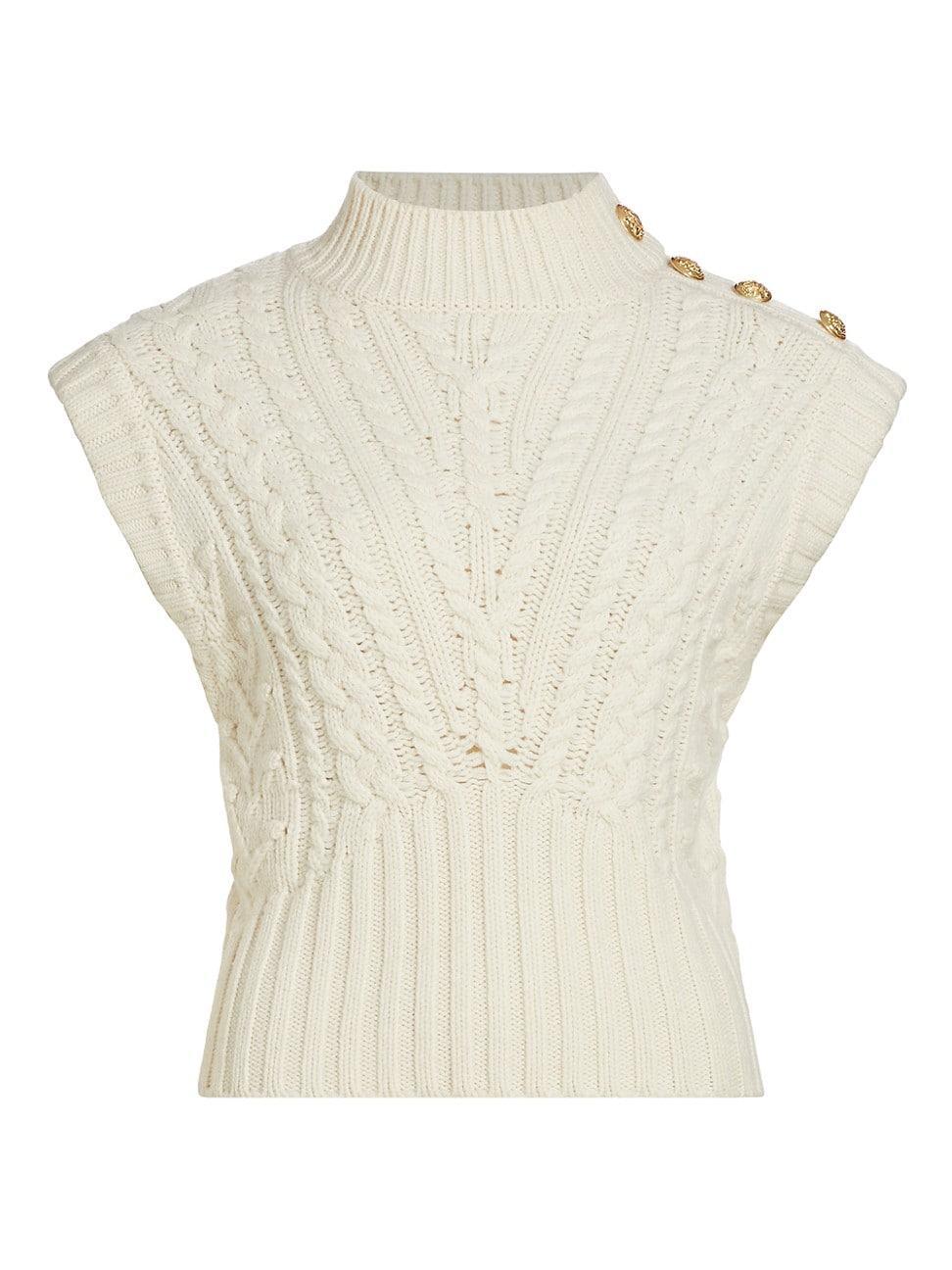 Holton Knit Vest Veronica Beard Product Image