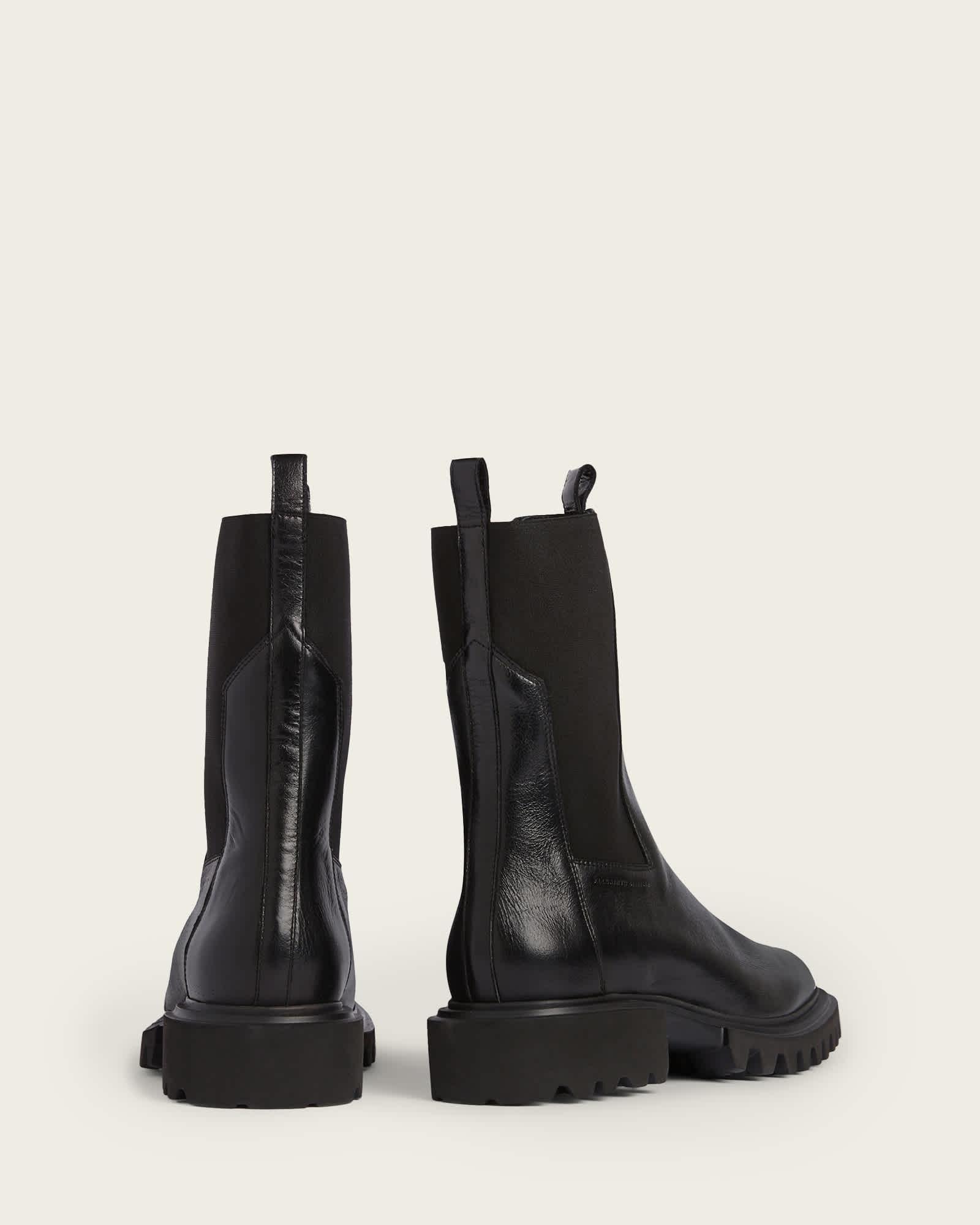 Hallie Leather Ankle Boots Product Image