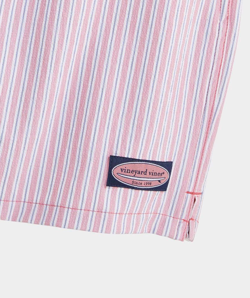 7 Inch Seersucker Chappy Swim Trunks Product Image