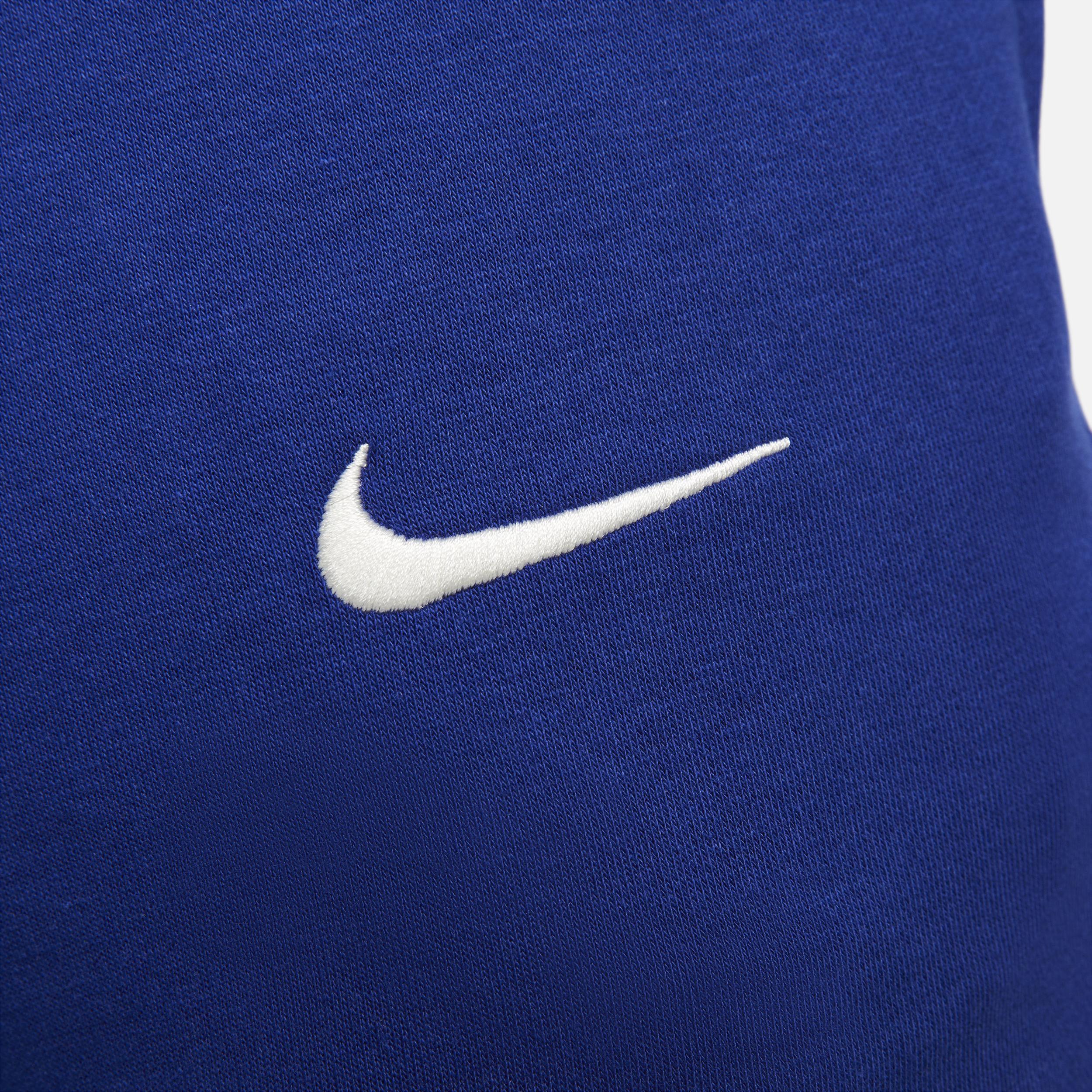 Men's Nike  Blue Barcelona Fleece Pants, Size: Large, Bar Blue Product Image