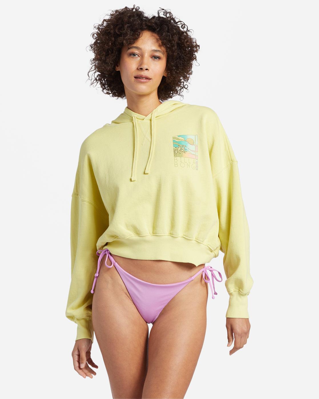All Time Fleece Pullover Sweatshirt - Limelight Female Product Image