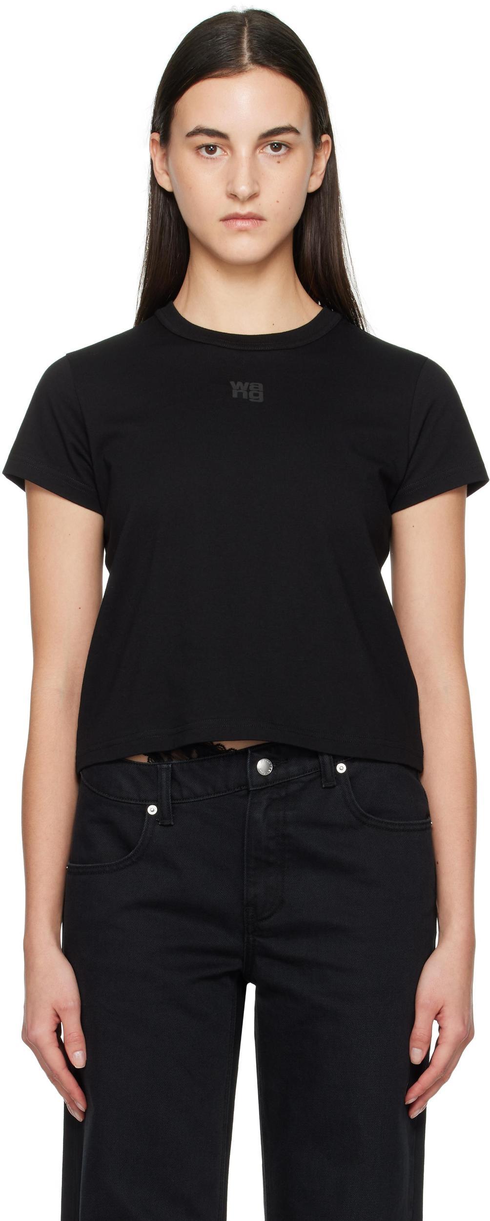 ALEXANDER WANG T T-shirt T By Alexander Wang Woman Color Black Product Image