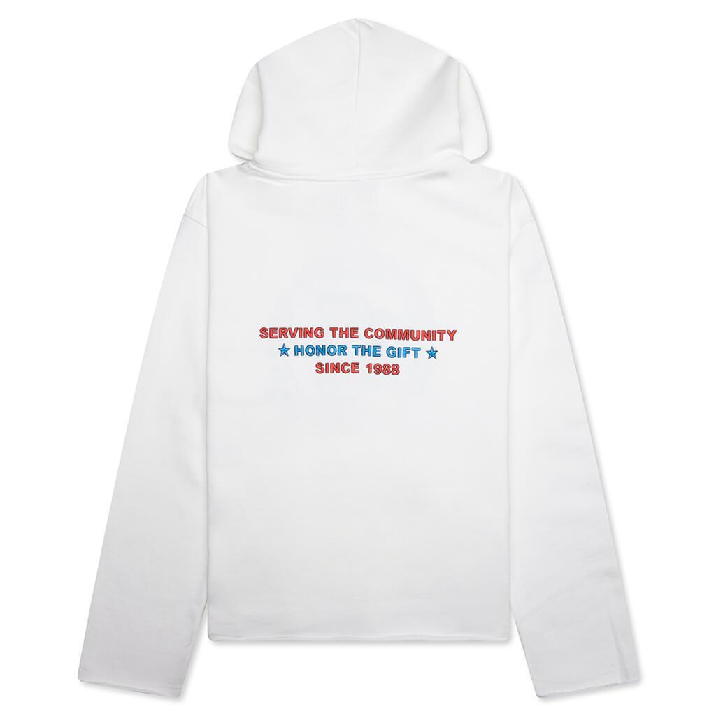Auto Association Hoodie - White Male Product Image