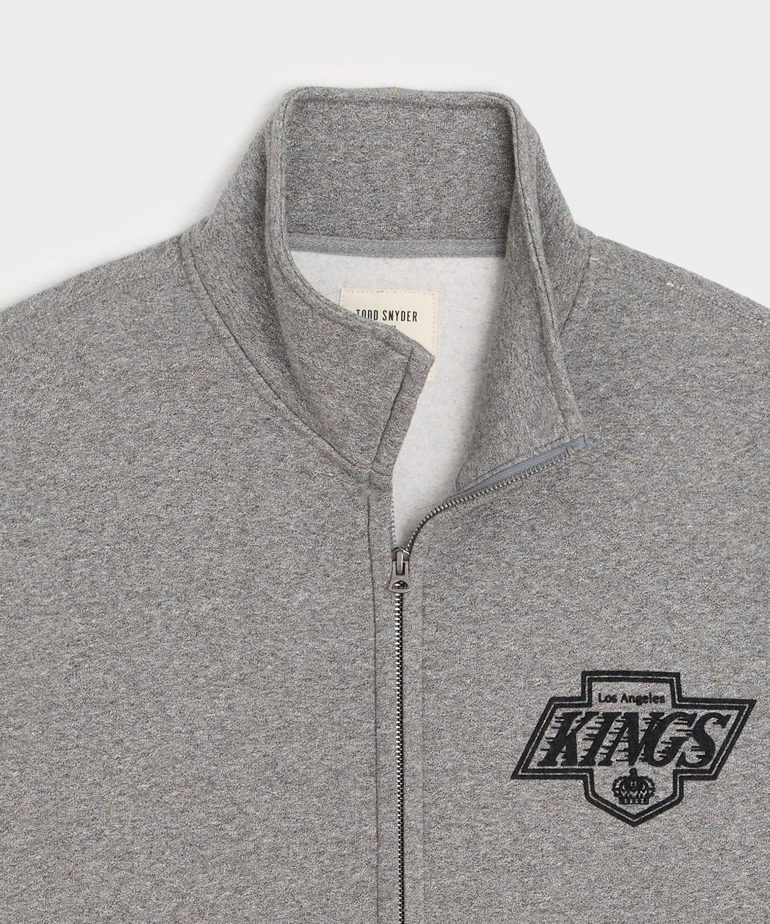 Todd Snyder by Fanatics for NHL Los Angeles Kings Full-Zip Fleece Sweatshirt Product Image