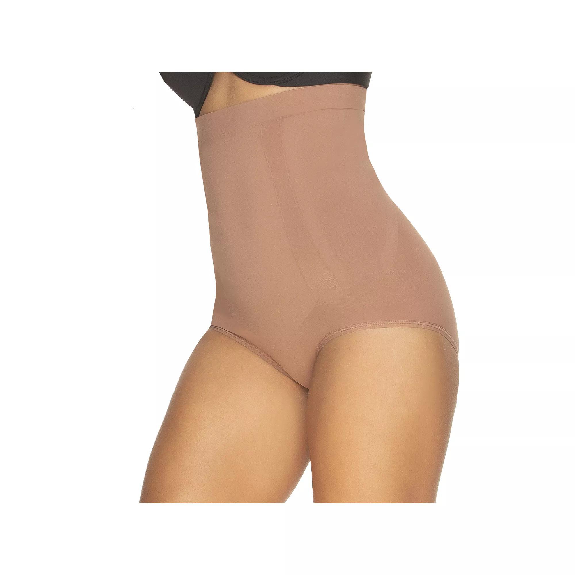 Women's Jezebel Fusion Hi-Waist Firm Control Shaper Panty 640161, Size: Small, Brown Cca Product Image