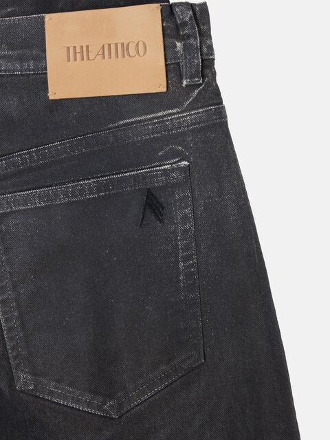 Navy blue long pants Product Image