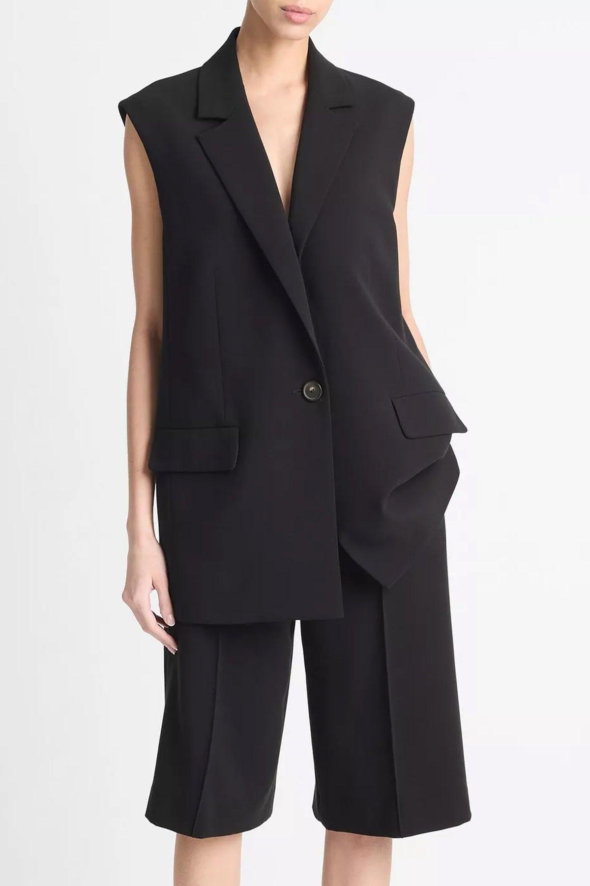 Sleeveless Longline Blazer Product Image