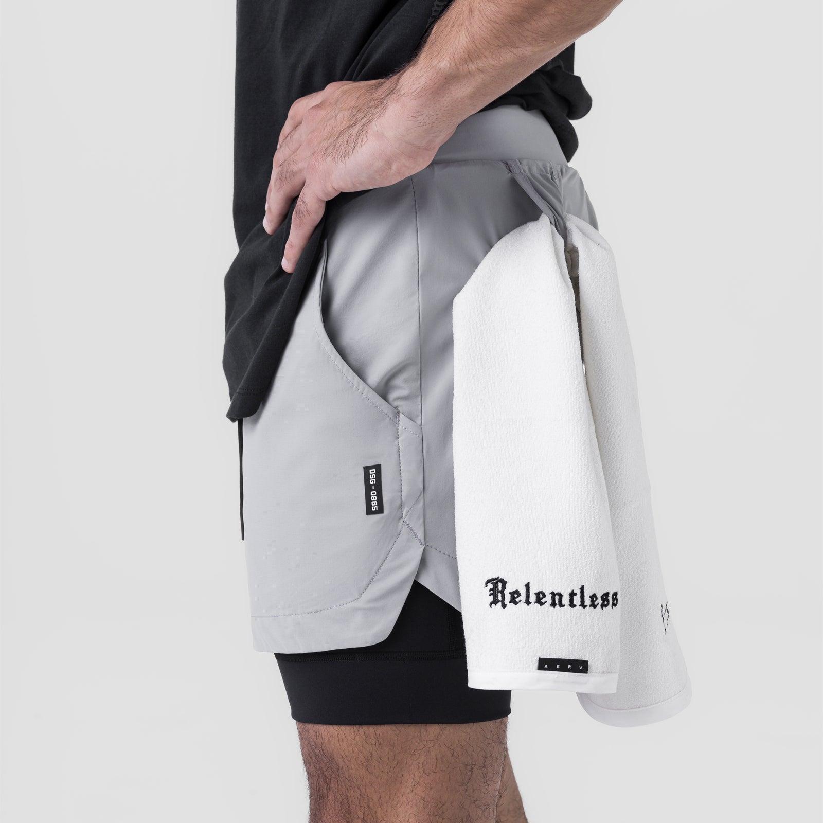 0865. Tetra-Lite® 5" Liner Short - Sage "Wings"/Black Product Image