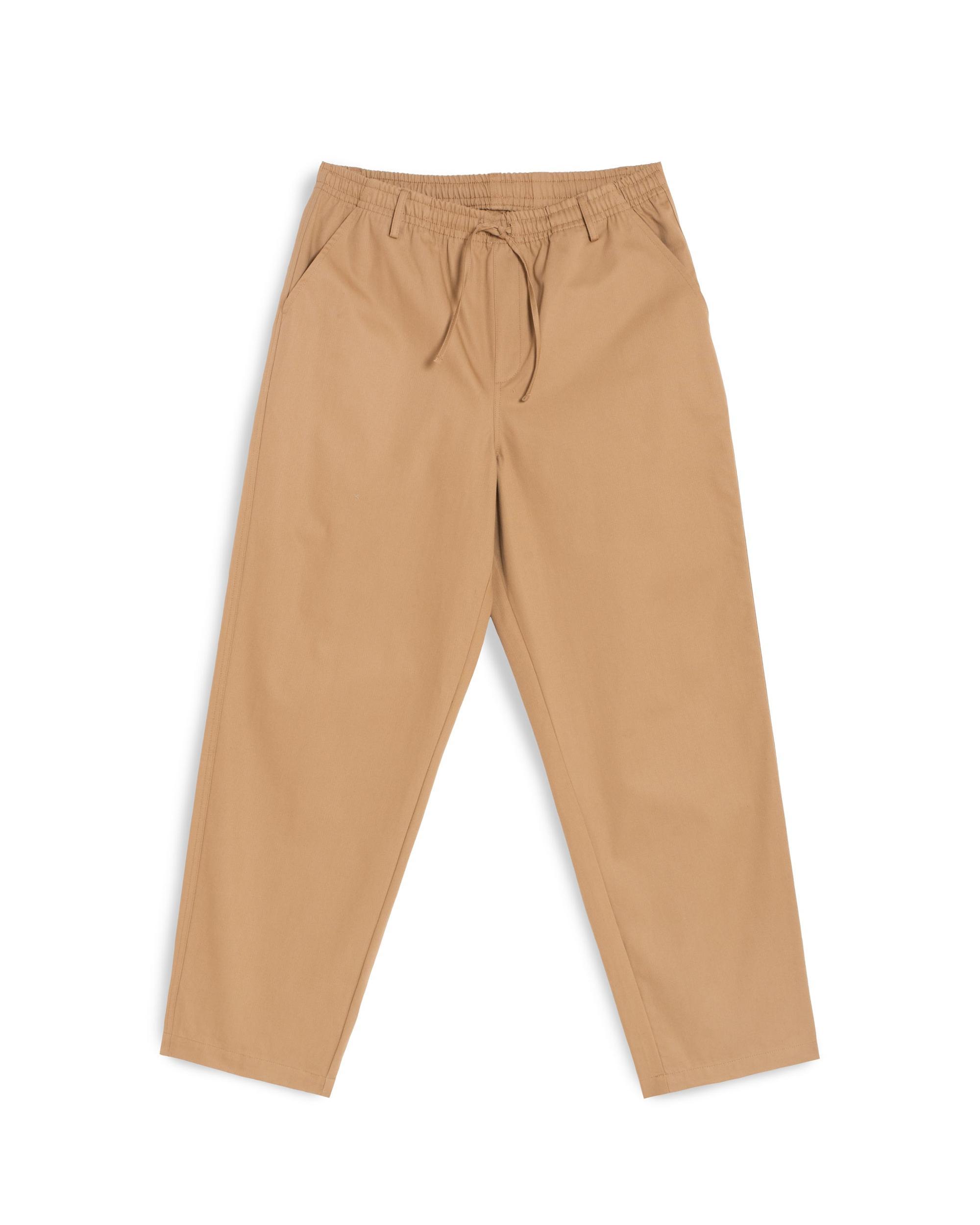 Khaki Herringbone Leisure Pant Product Image