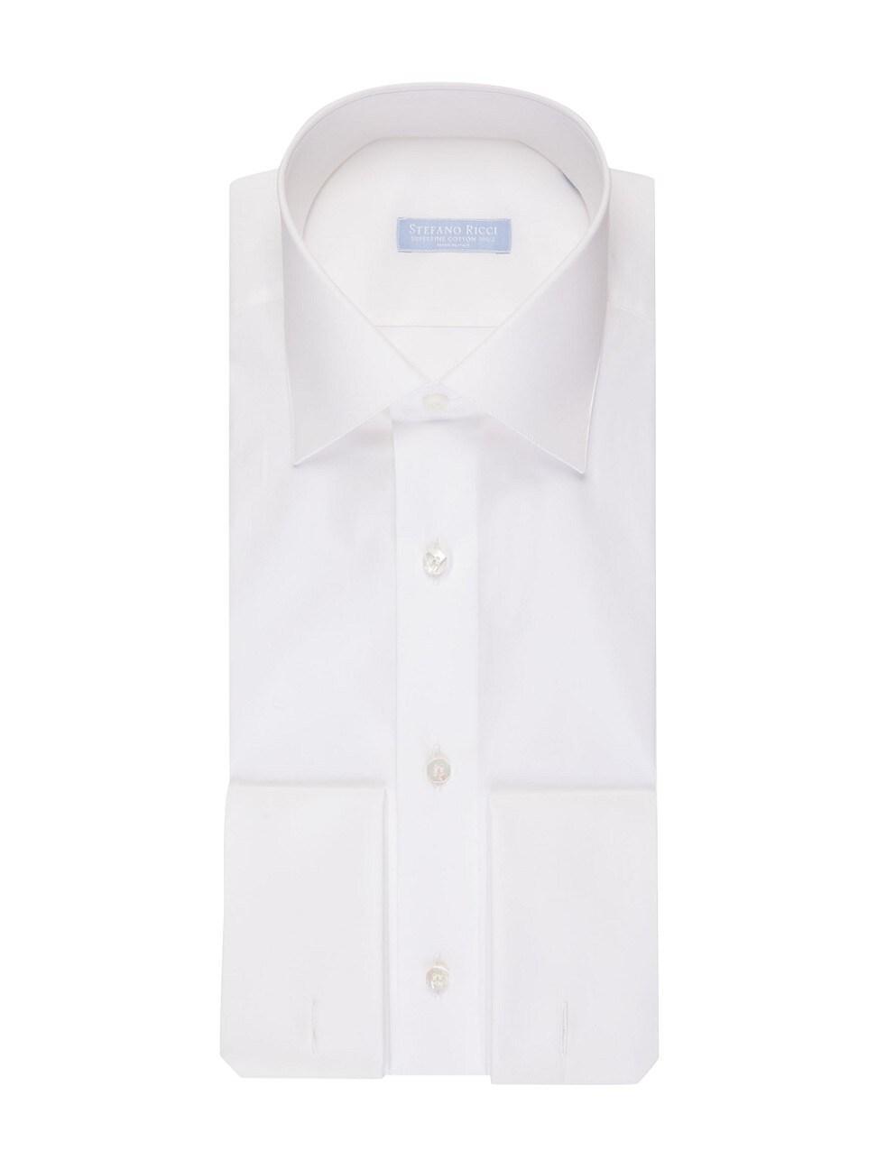 Mens Handmade Cotton Dress Shirt Product Image