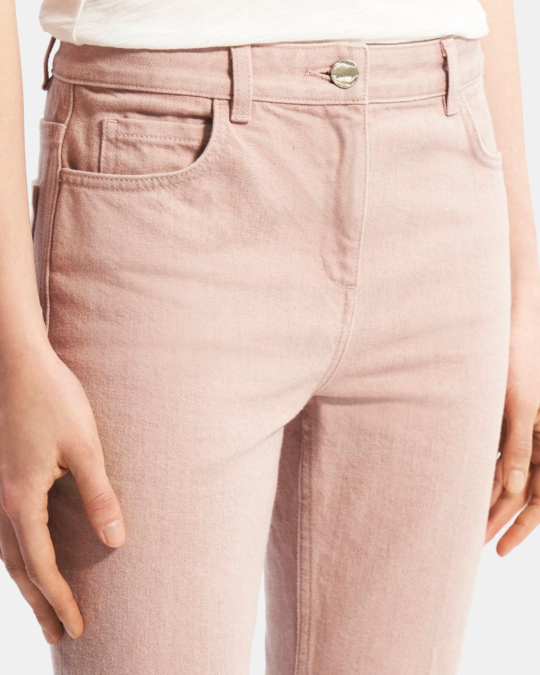 5-Pocket Flare Jean in Dyed Denim Product Image