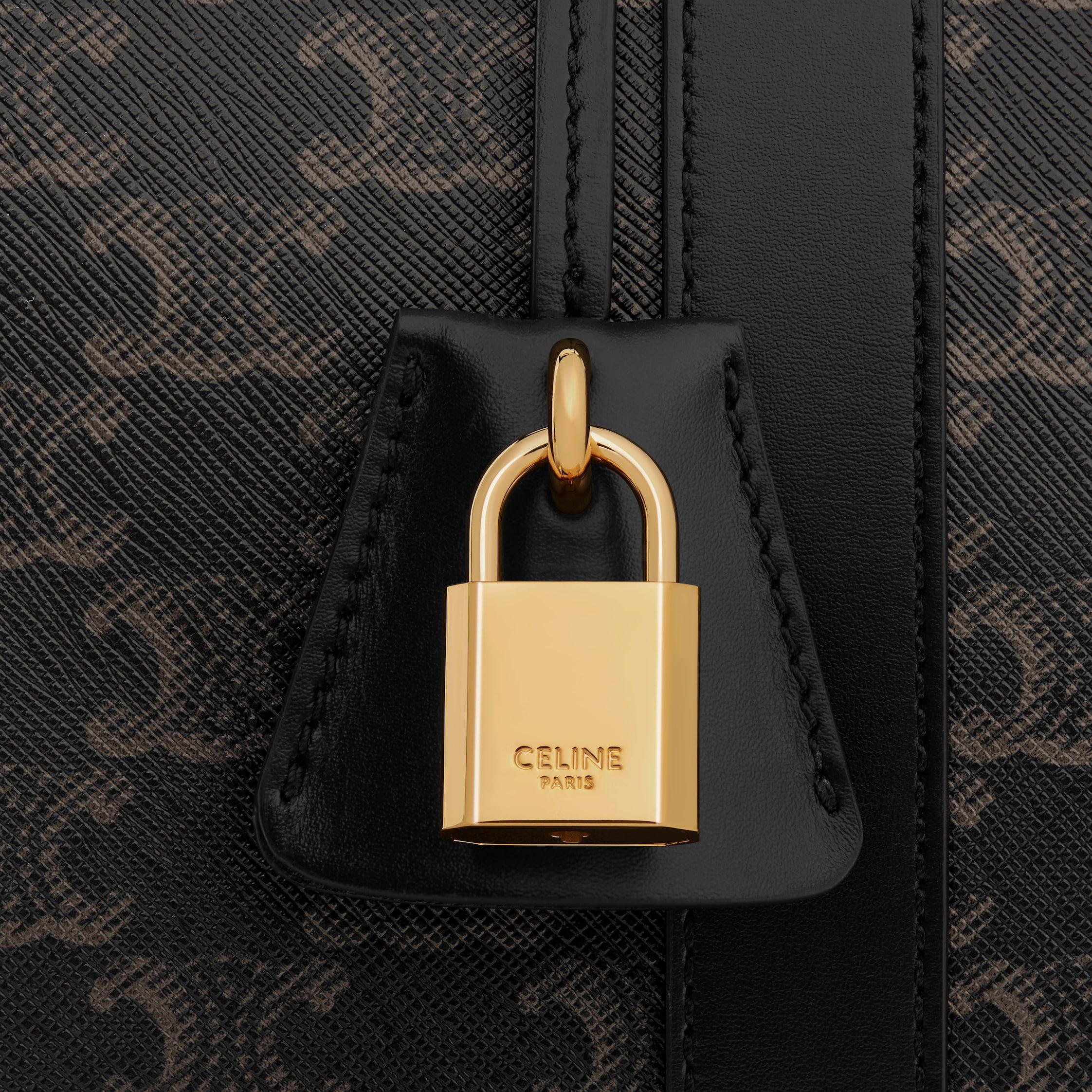 Large Travel Bag  in Triomphe Canvas and calfskin Product Image