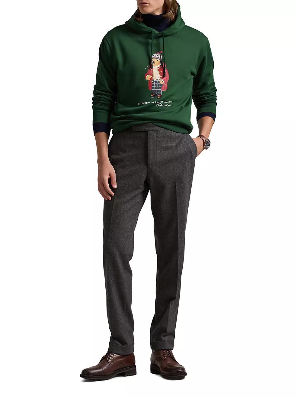 Polo Bear Fleece Hoodie Product Image