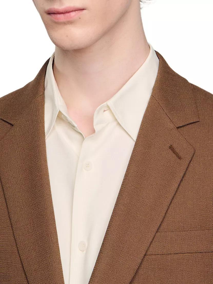 Wool Suit Jacket Product Image