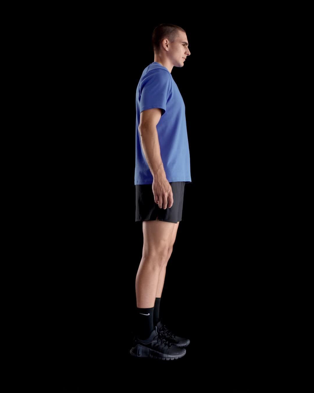 Nike Primary Men's Dri-FIT Short-Sleeve Versatile Top Product Image