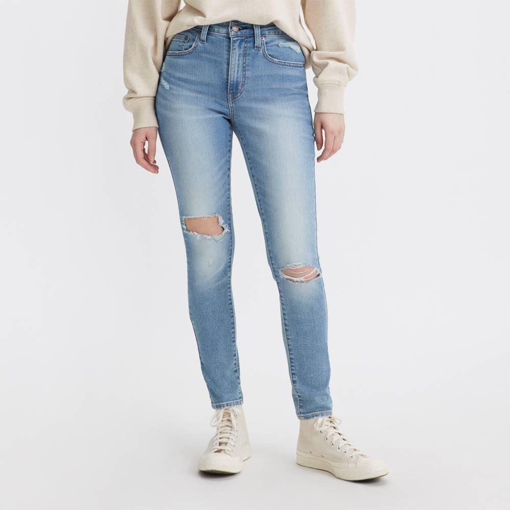 Womens Levis 721 High Rise Skinny Jeans Product Image