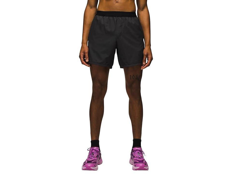 Prana Intrinsic Lined Shorts (Grey Blue) Men's Shorts Product Image