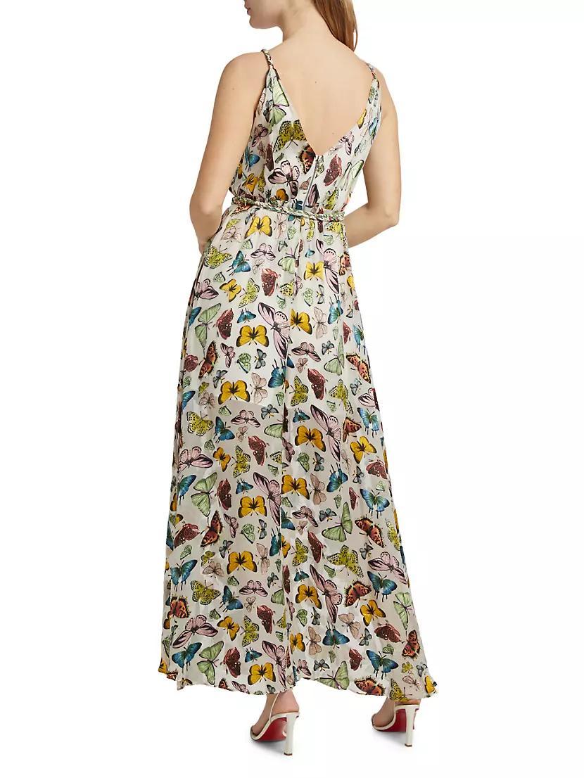 Samantha Butterfly Braided-Strap Maxi Dress Product Image