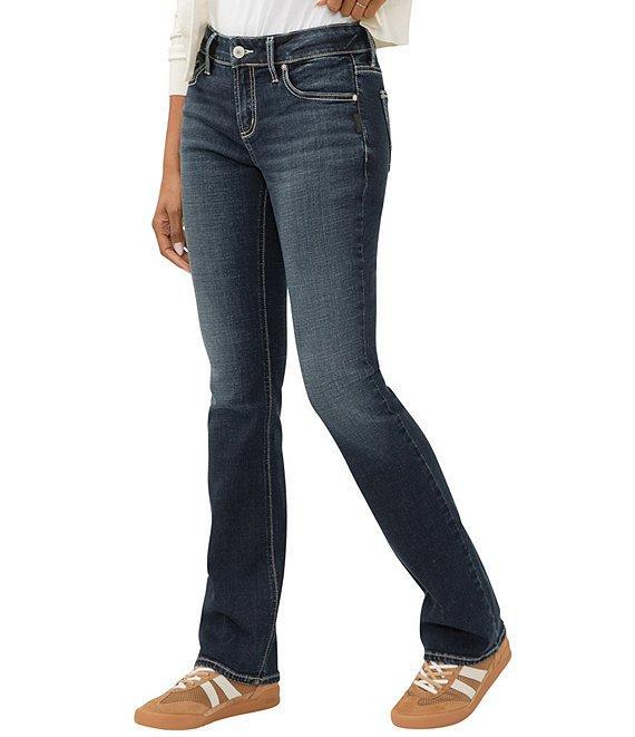 Silver Jeans Co. Elyse Mid Rise Bootcut Jeans Product Image