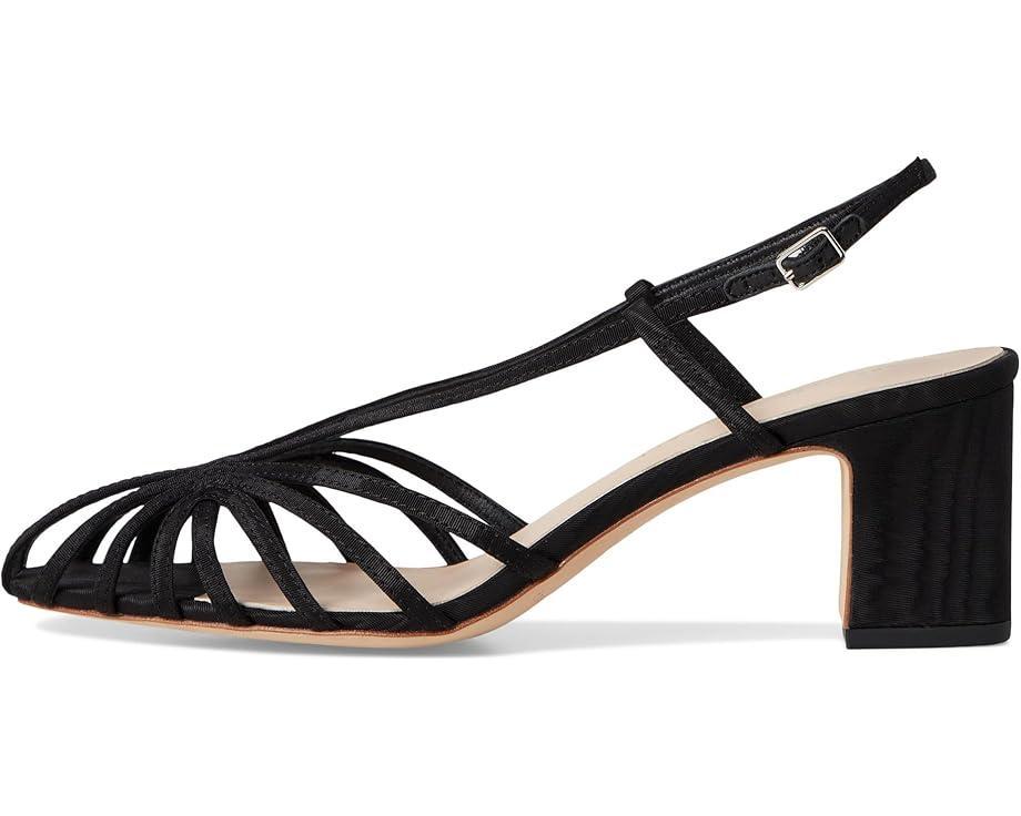 Dahlia Pleated Knot Mule with Ankle Strap Product Image