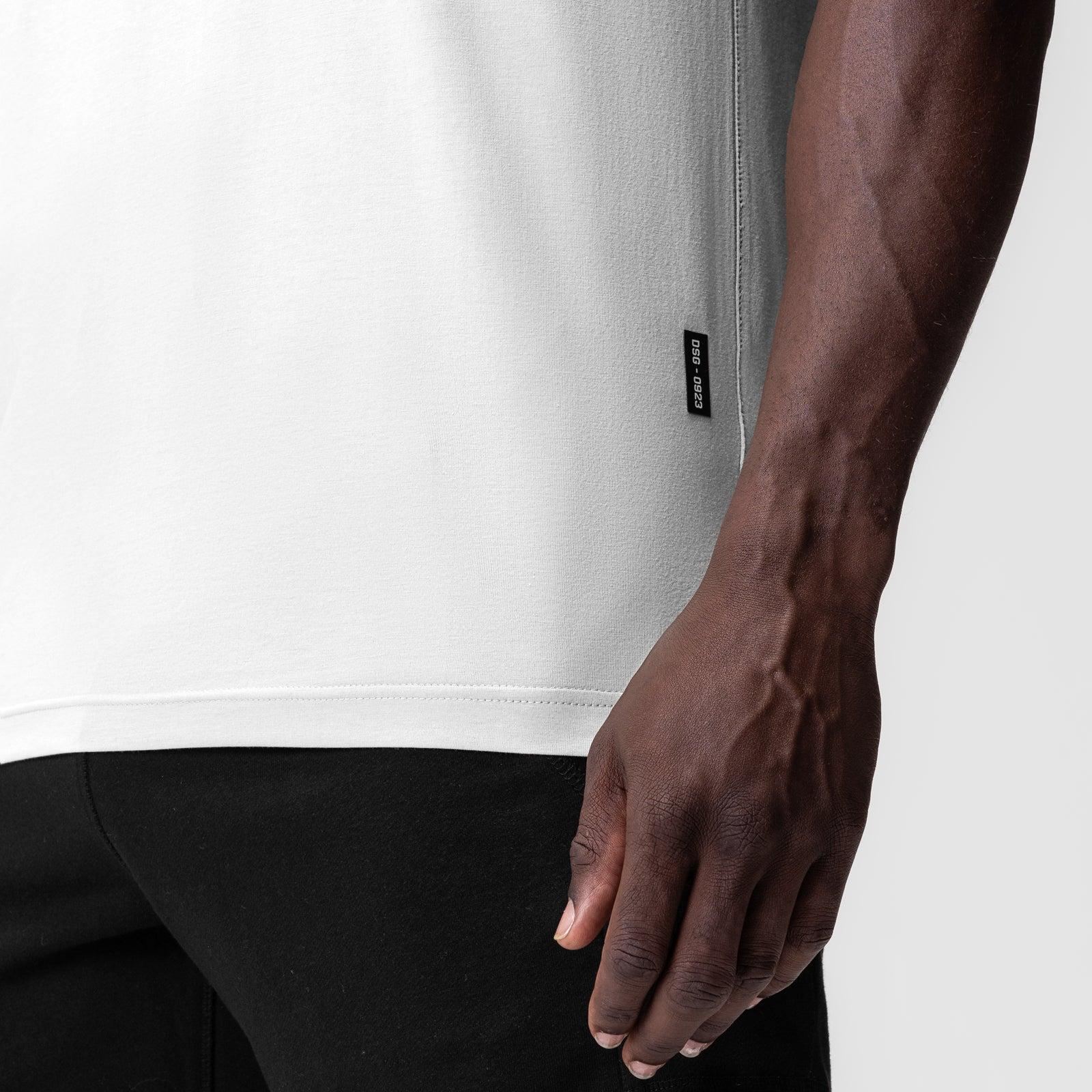0919. Supima® Fitted Tee - White Product Image