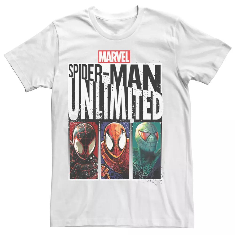 Men's Marvel Spider-Man Unlimited Graphic Tee, Size: XL, White Product Image