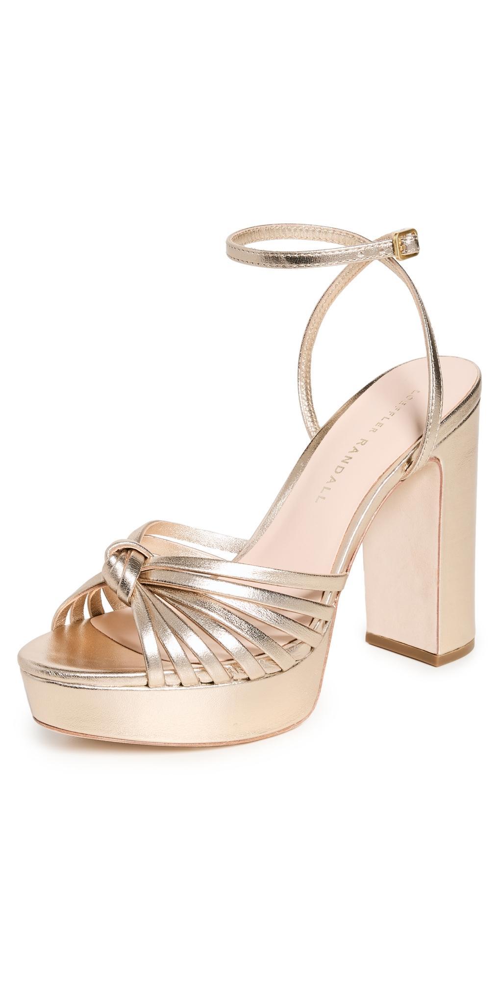 Loeffler Randall Womens Rivka Platform High Block Heel Sandals Product Image