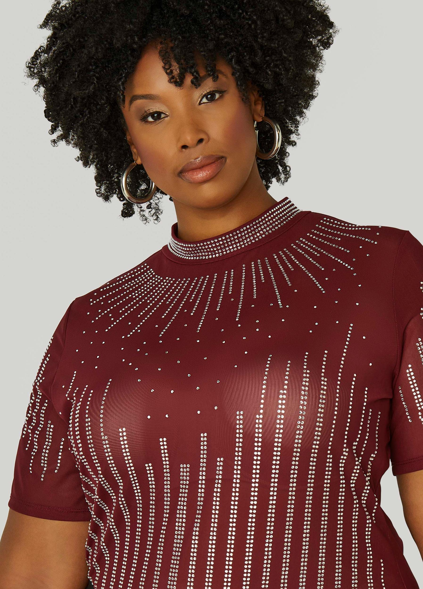 Crystal Mesh Bodysuit Product Image