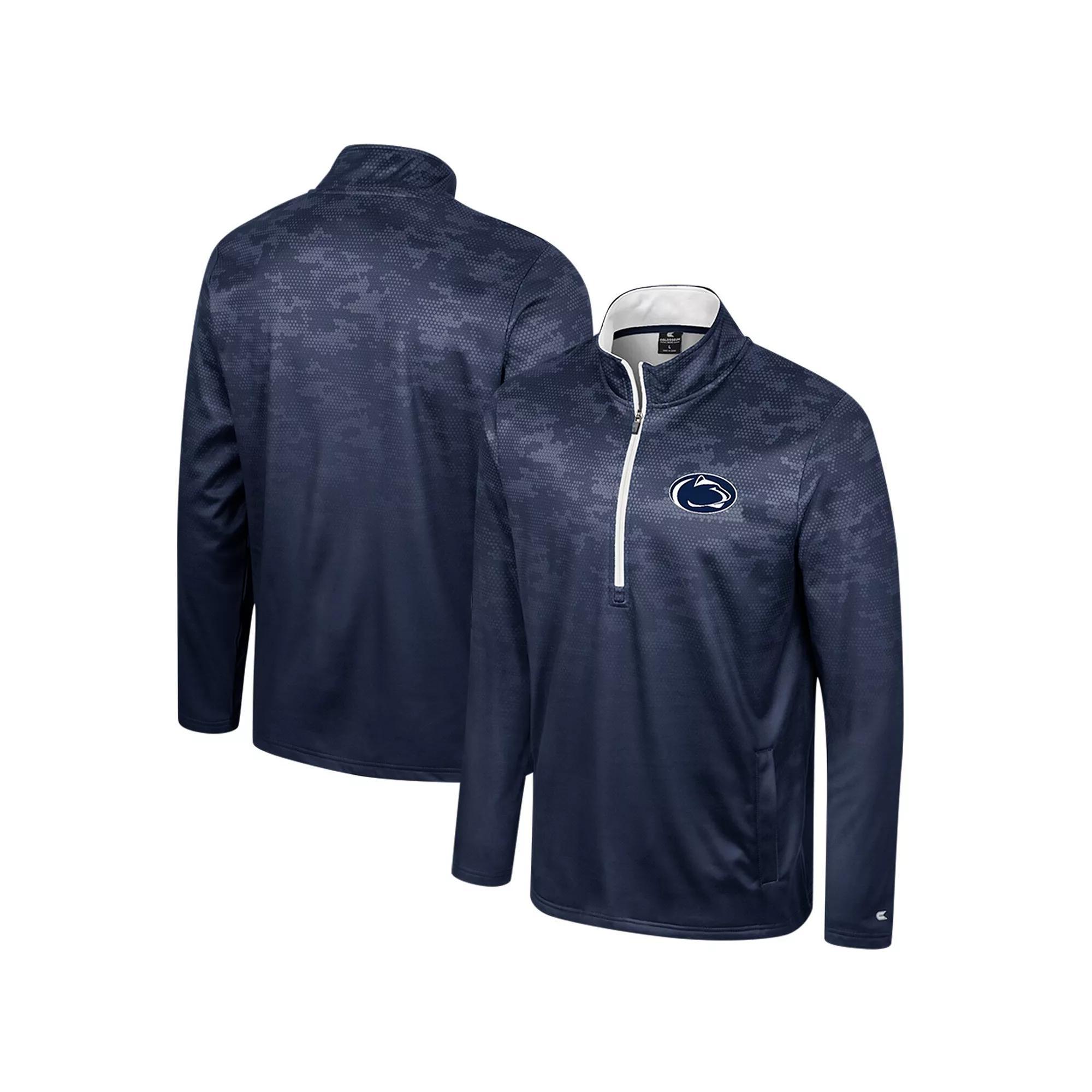 Men's Colosseum  Maroon Montana Grizzlies The Machine Half-Zip Jacket, Size: Large, Mon Red Product Image