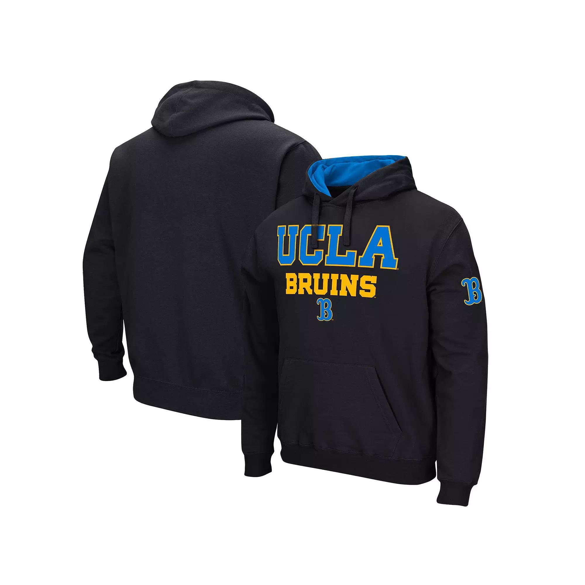 Men's Colosseum Black UCLA Bruins Sunrise Pullover Hoodie, Size: XL Product Image