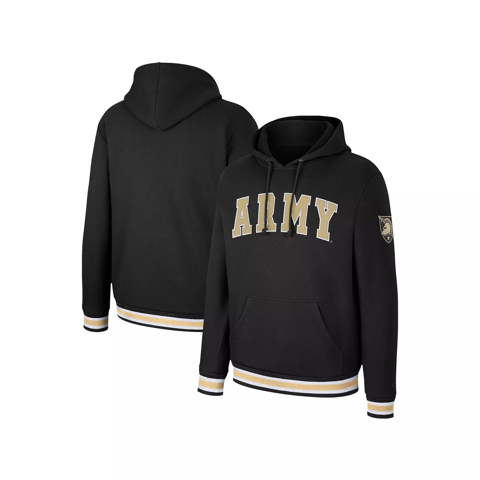 Mens Colosseum Crimson Oklahoma Sooners Varsity Arch Pullover Hoodie Product Image