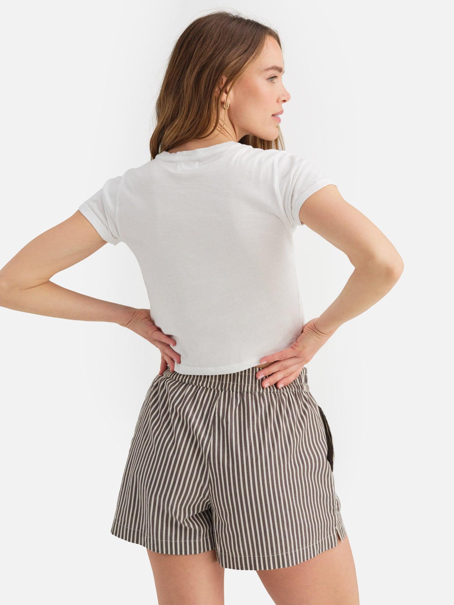 Organic Poplin Long Sleeve Button Down Female Product Image