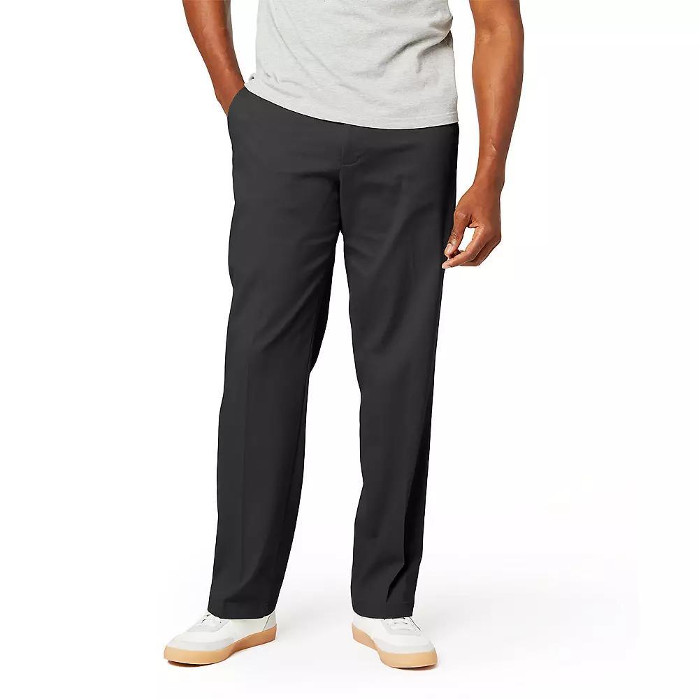 Mens Dockers Comfort Stretch Relaxed-Fit Pants British Green Product Image