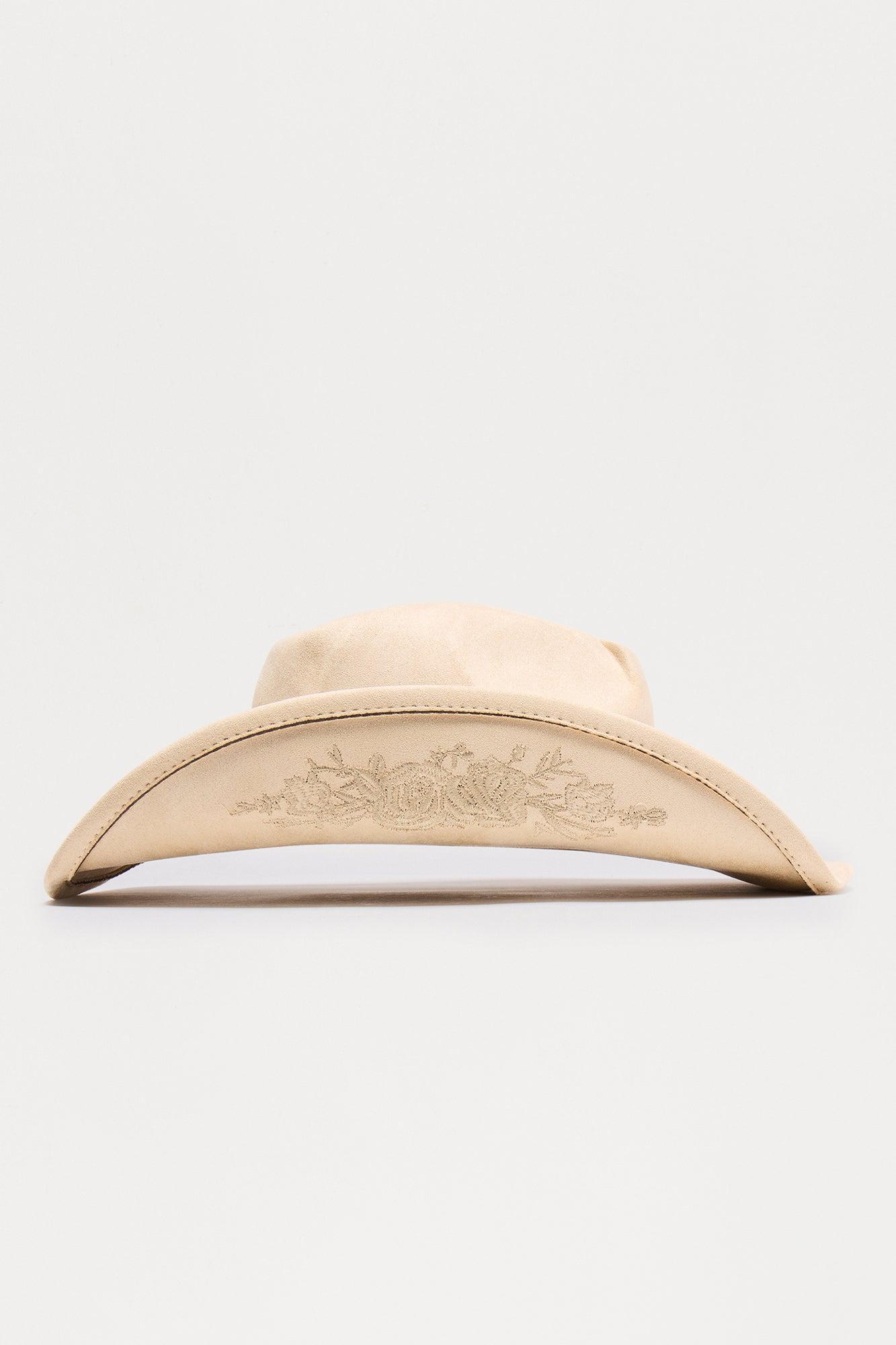 Southern Sweetheart Cowboy Hat - Taupe Product Image