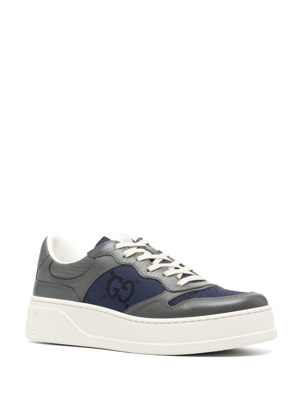 Interlocking G leather sneakers  Product Image