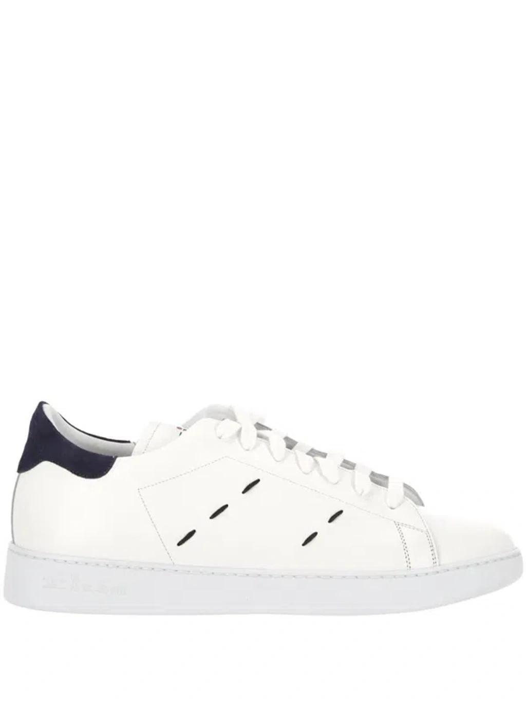 KITON Sneakers In Bianco Product Image
