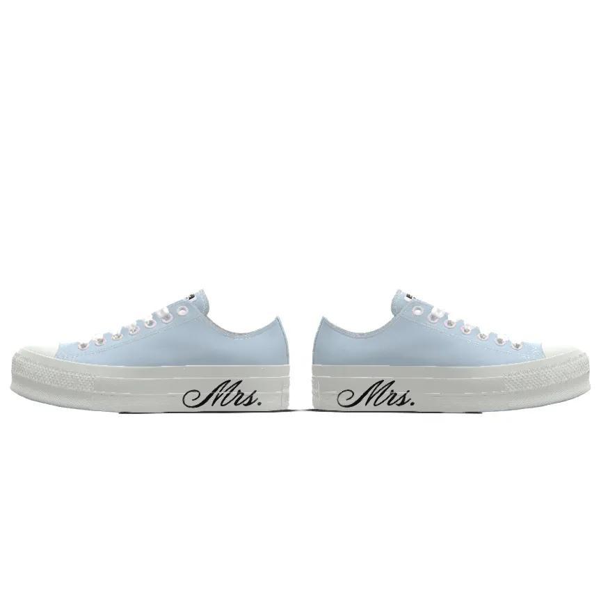 Custom Chuck Taylor All Star Lift Platform  Wedding By You Product Image