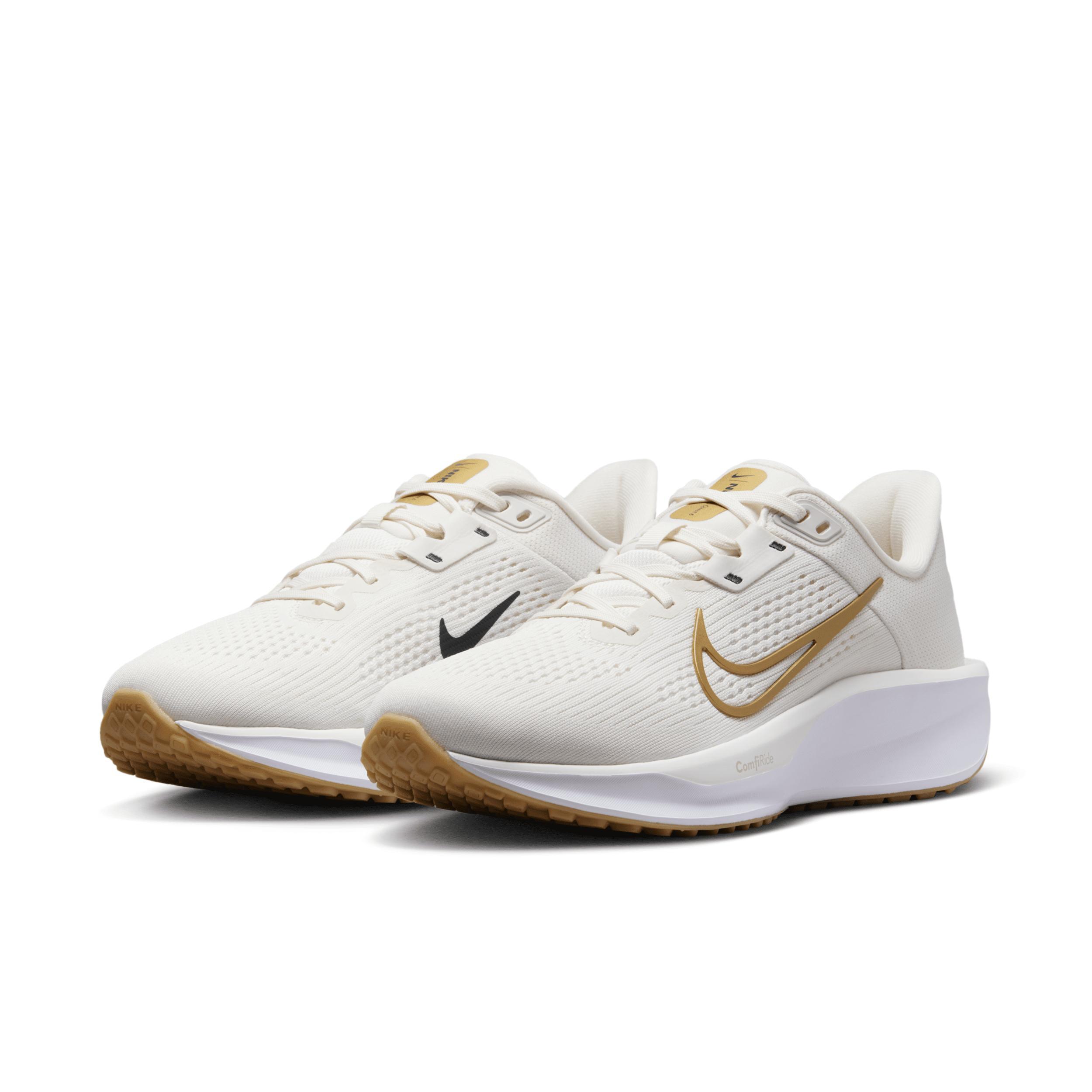 Nike Quest 6 Women's Running Shoes, Size: 7, Phantom Grey Gold Product Image
