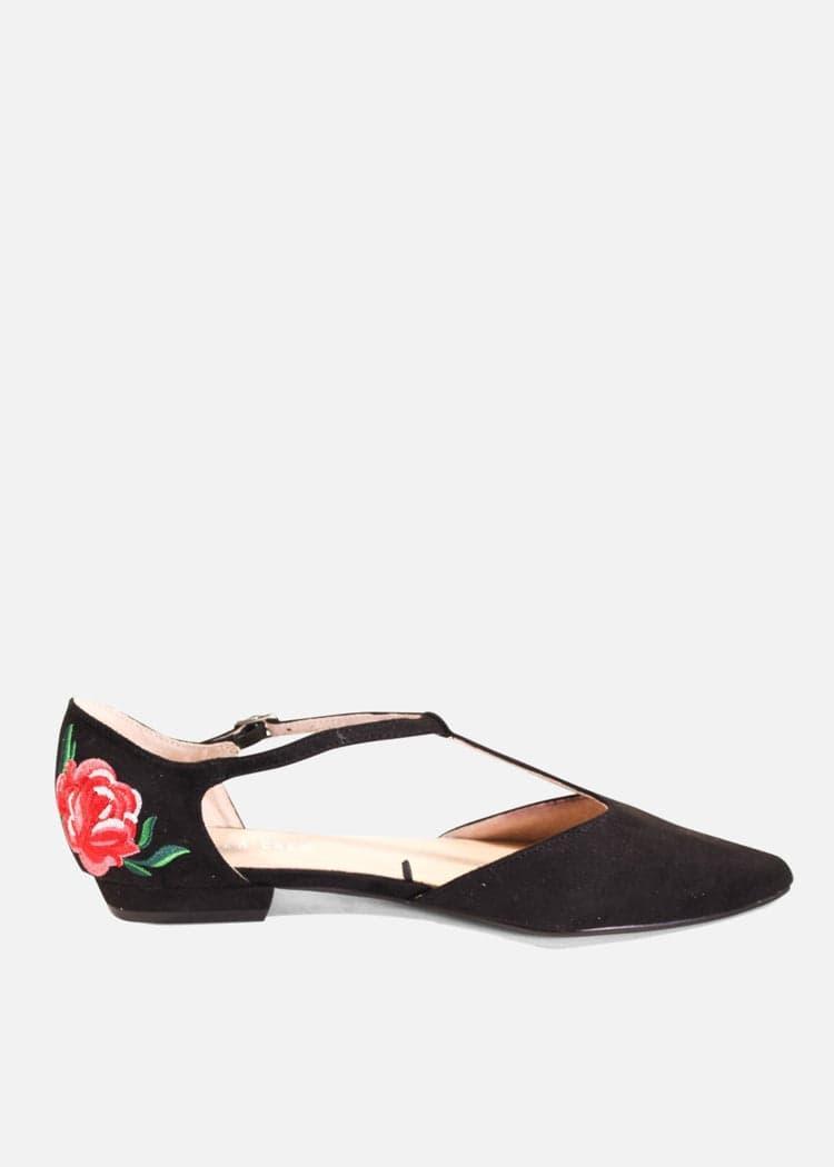 Garden T-Strap Flats Product Image