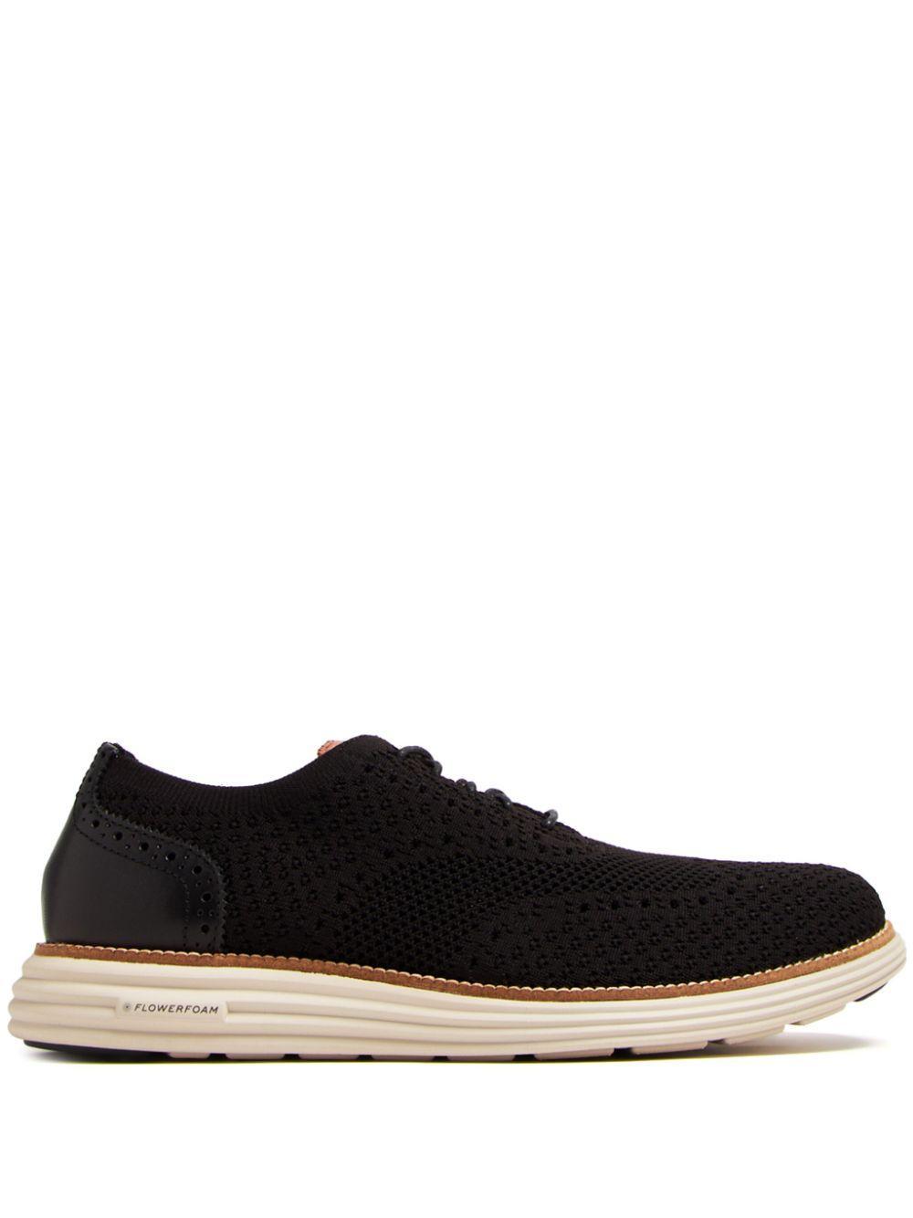 Cole Haan Mens Zergrand Remastered Stitchlite Wingtip Oxford Shoes - Black Size 8 Product Image