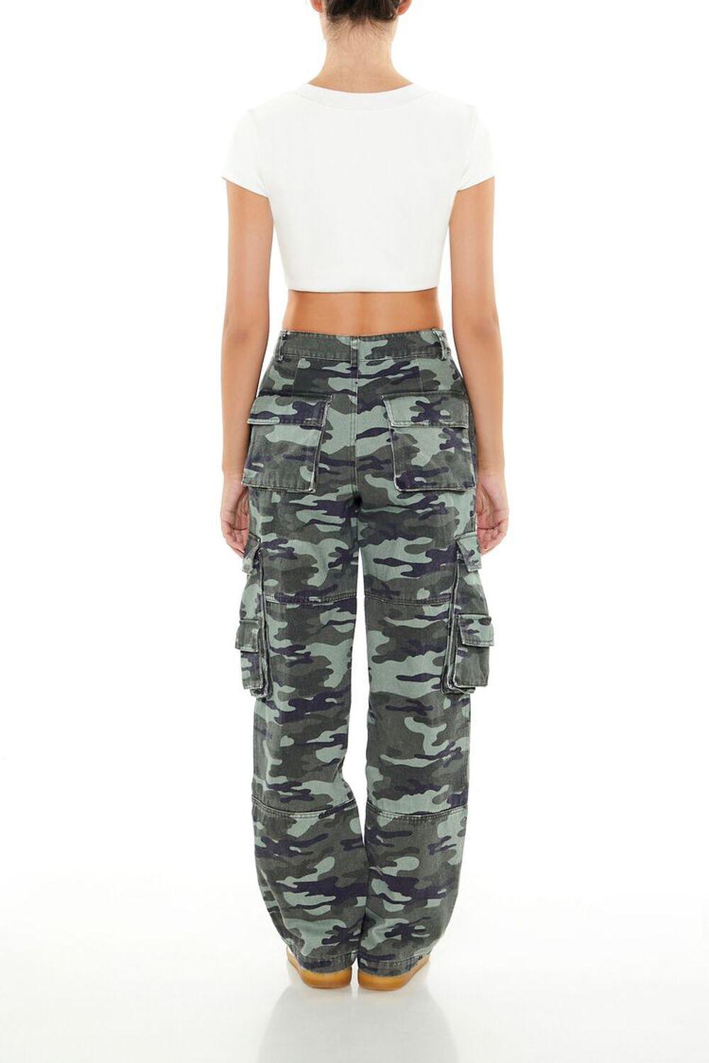 Camo Print Cargo Pants | Forever 21 Product Image