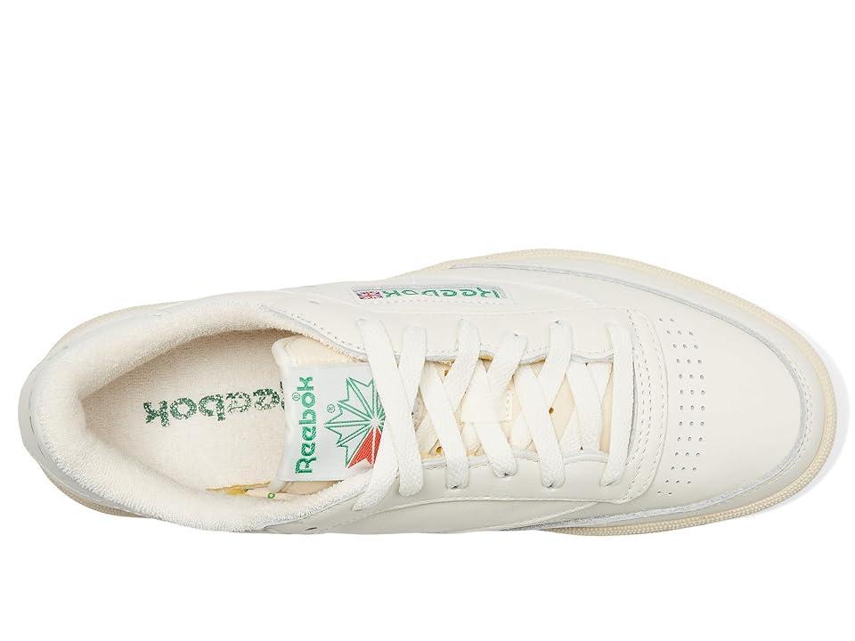 Reebok Club C 85 Vintage Unisex Sneakers Chalk/Alabas/Glegrn M 13 Product Image