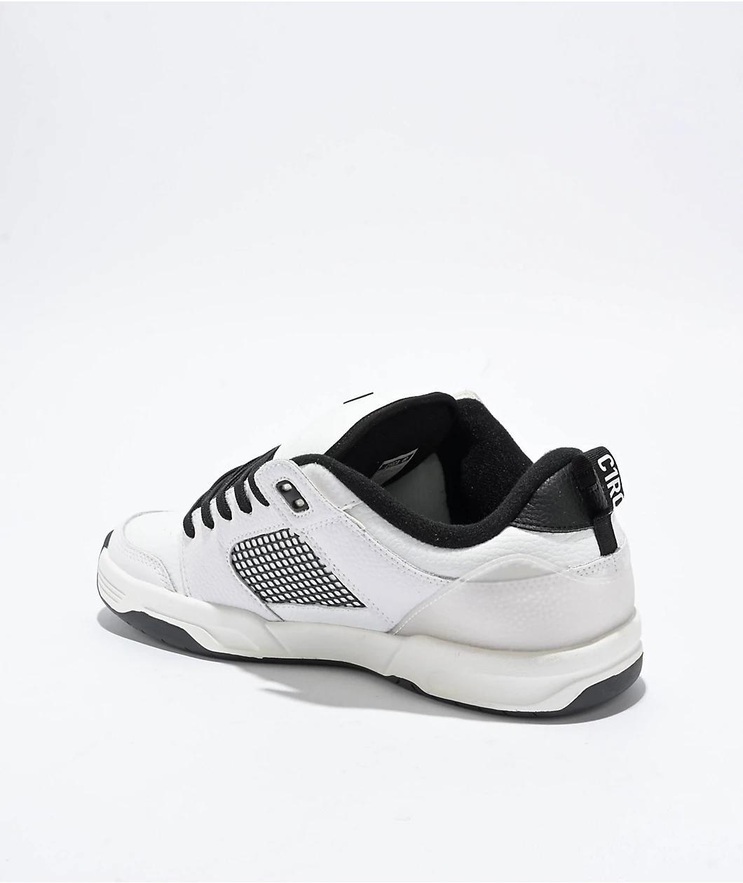 C1RCA Tave TT White & Black Skate Shoes Product Image
