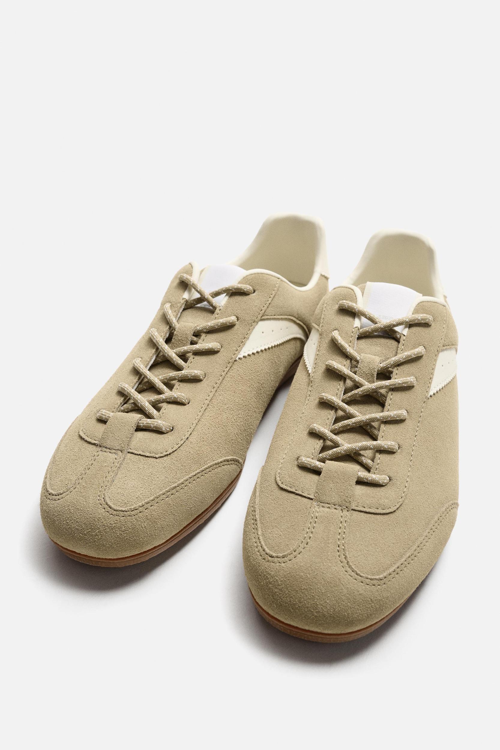 LEATHER SNEAKERS Product Image
